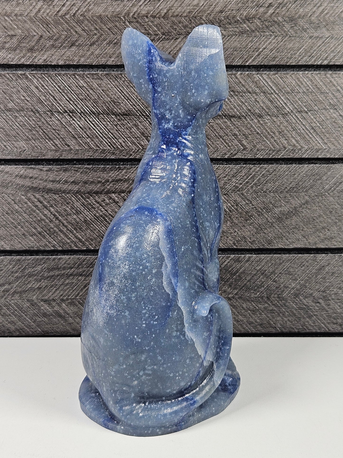 Blauwe Aventurijn Sfinx