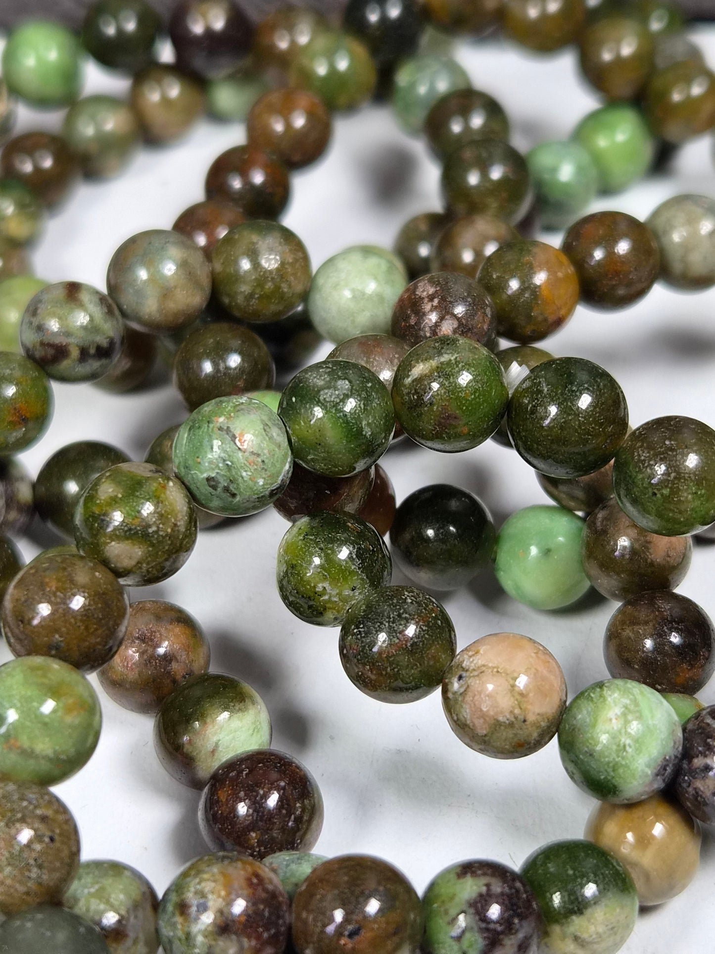 Groene Opaal armband 8mm
