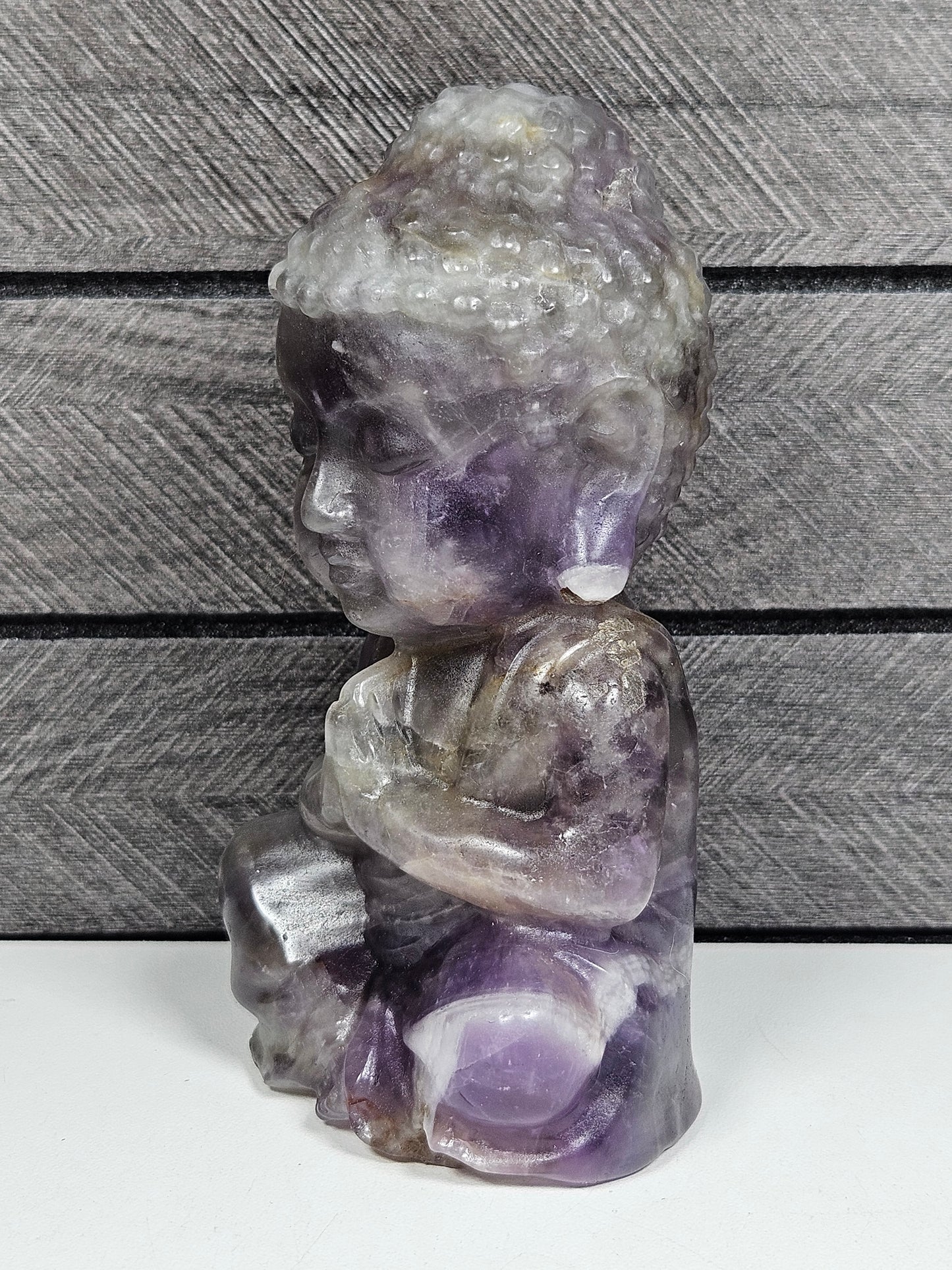 Dream Amethist Buddha 414 gram