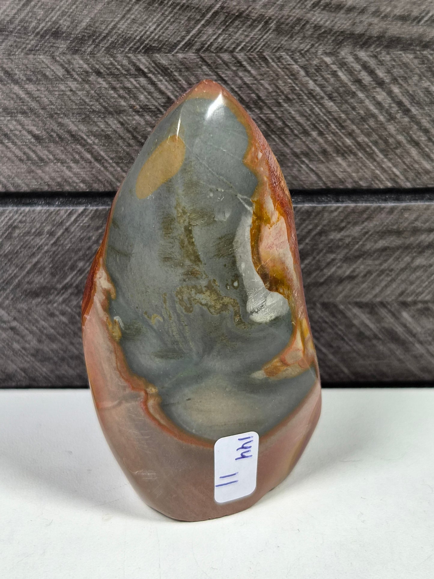 Polychroom Jaspis sculptuur 144 gram
