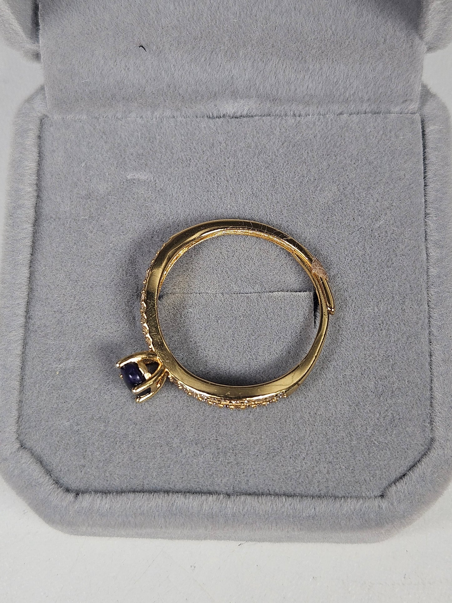 Sugiliet s925 (zilver) verstelbare ring nr49
