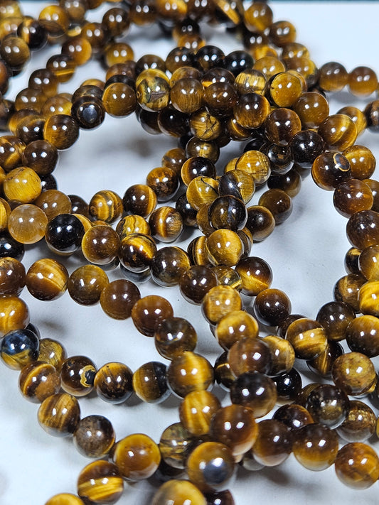 Tijgeroog armband 6mm