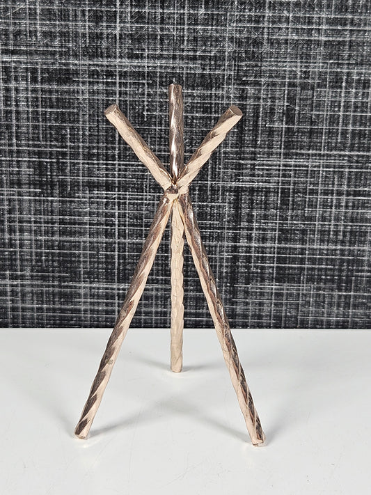 Bolhouder Driepoot rose M