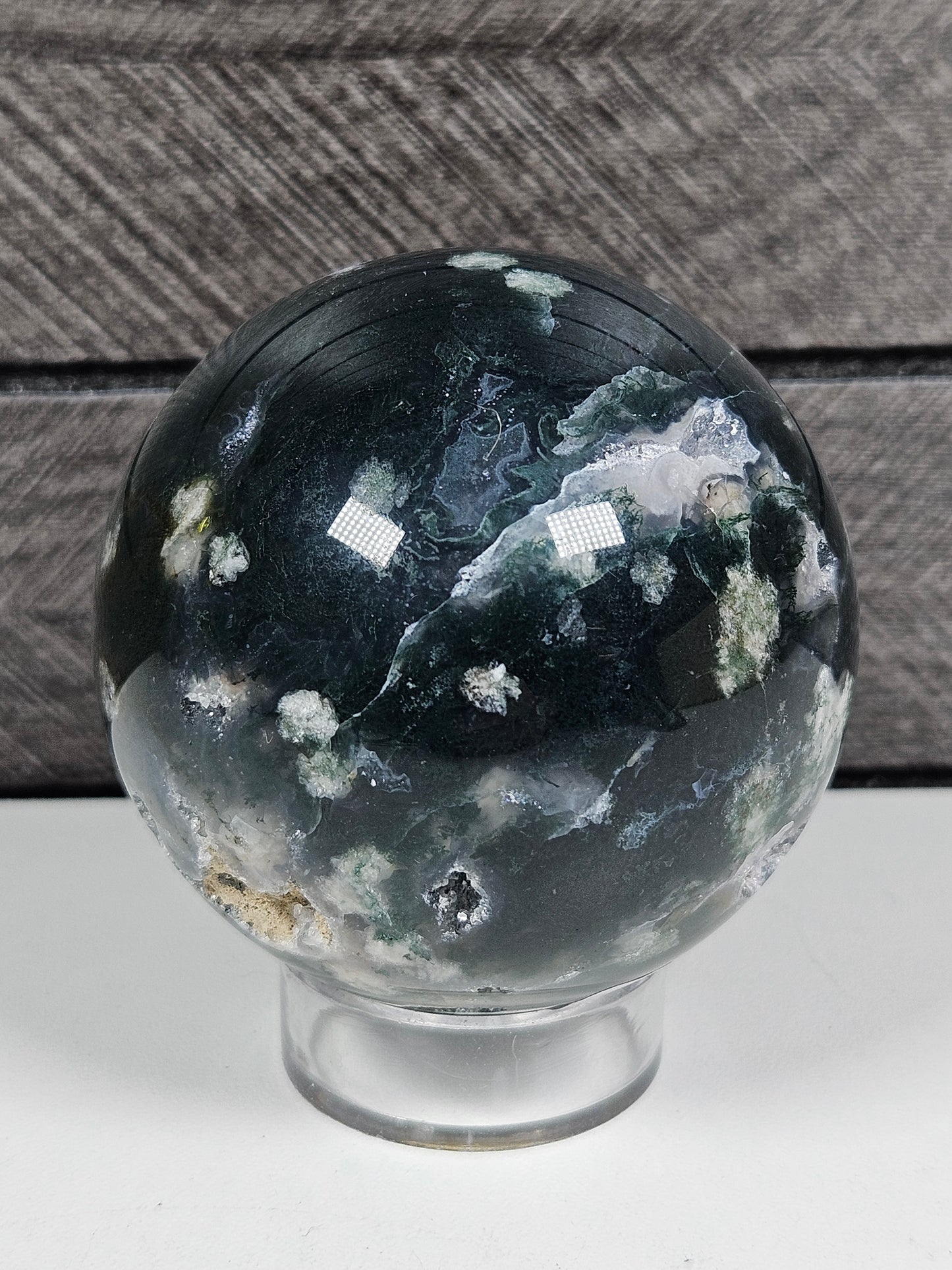 Mosagaat en Calciet bol 280 gram