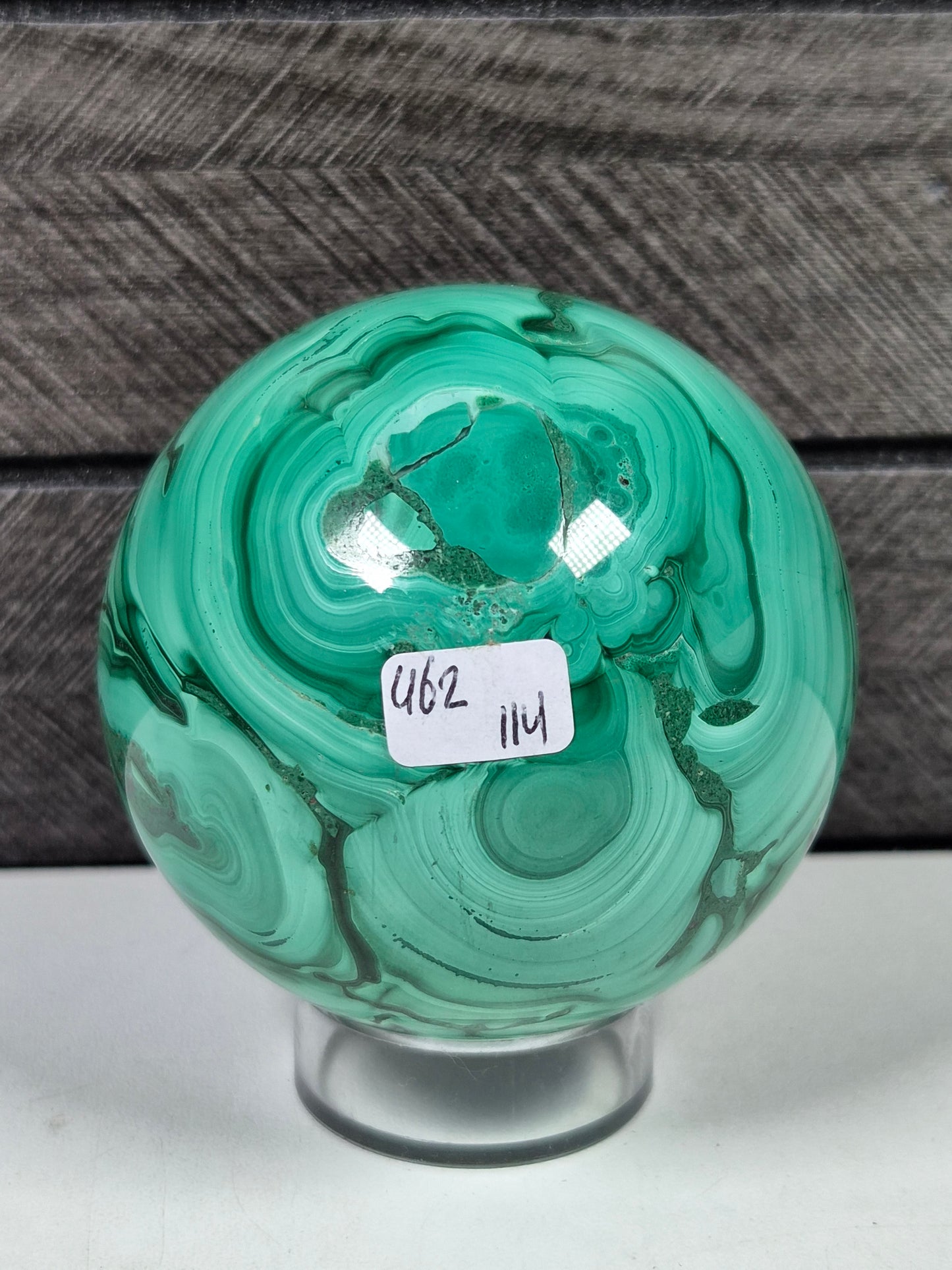 Malachiet bol 462 gram