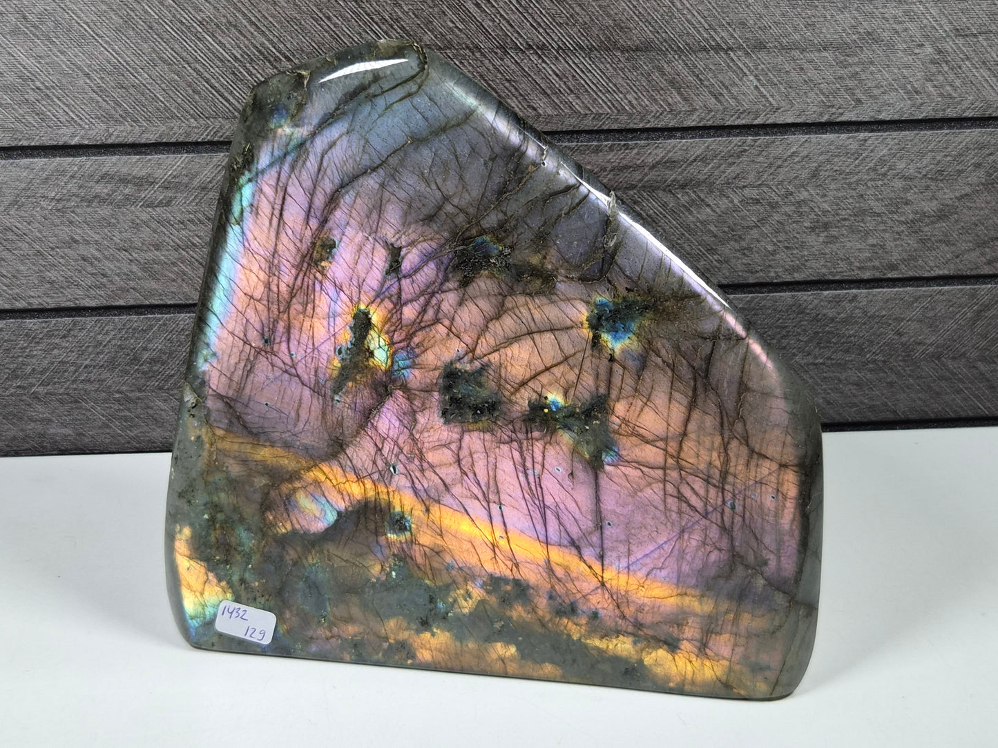 Labradoriet sculptuur 1432 gram