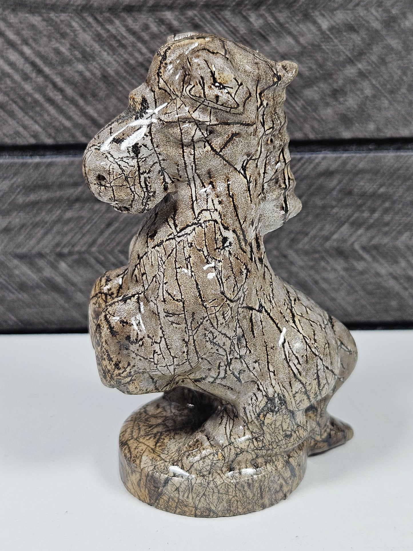 Landschap Jaspis Paard