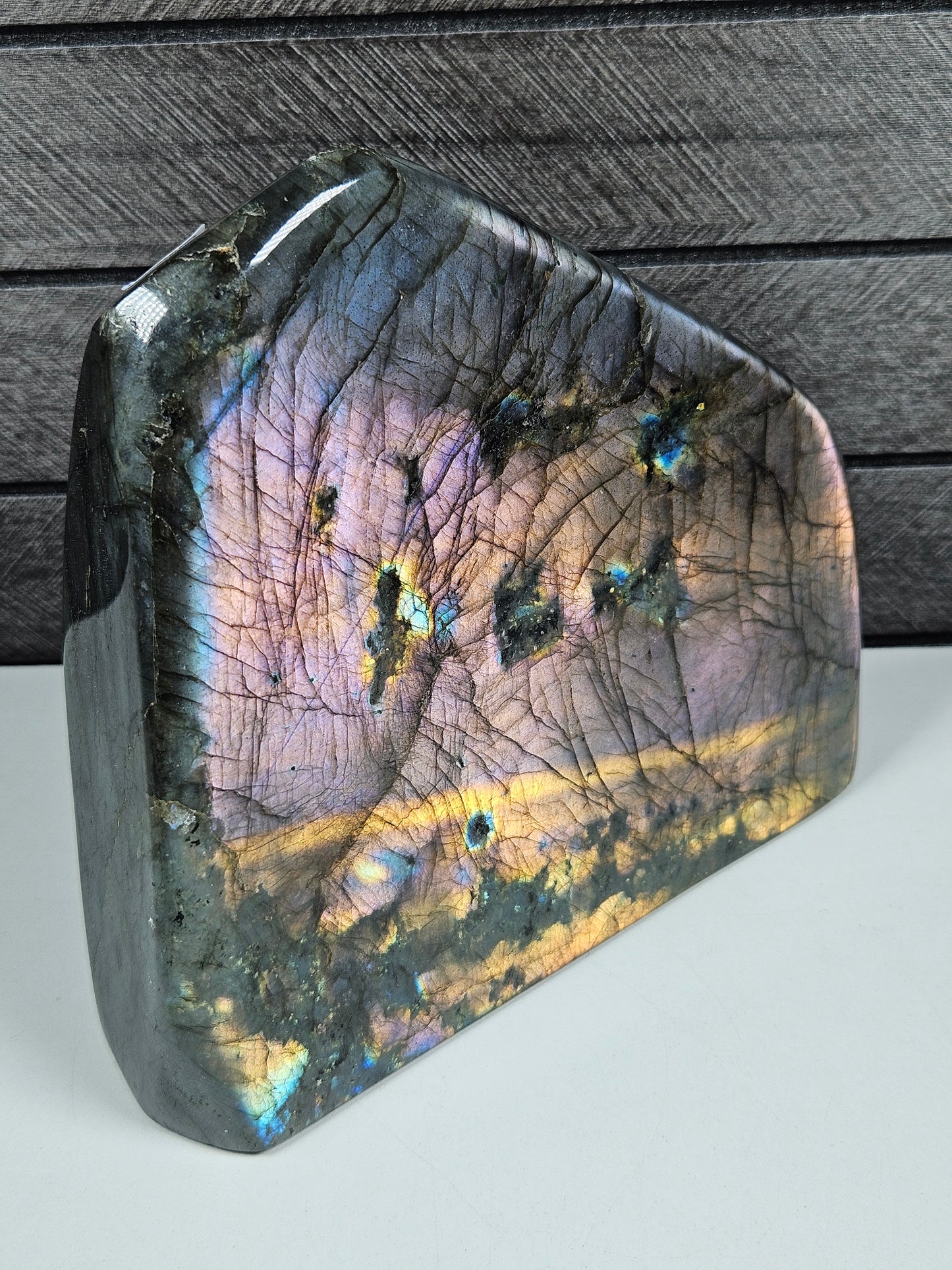 Labradoriet sculptuur 1432 gram