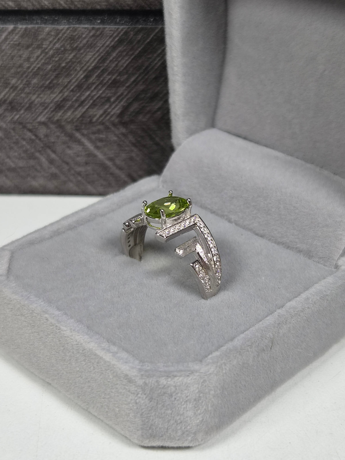 Perdioot s925 (zilver) verstelbare ring nr82