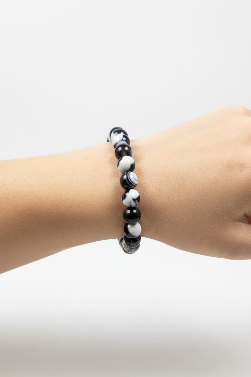 Orka Agaat armband 6mm