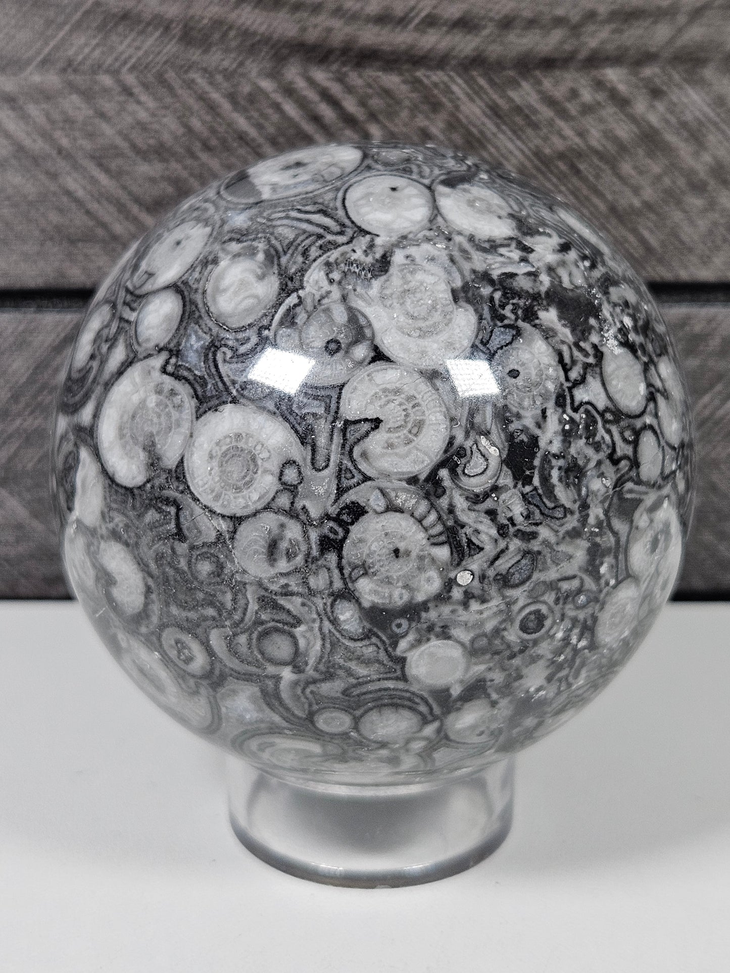 Fossiel jaspis bol 408 gram