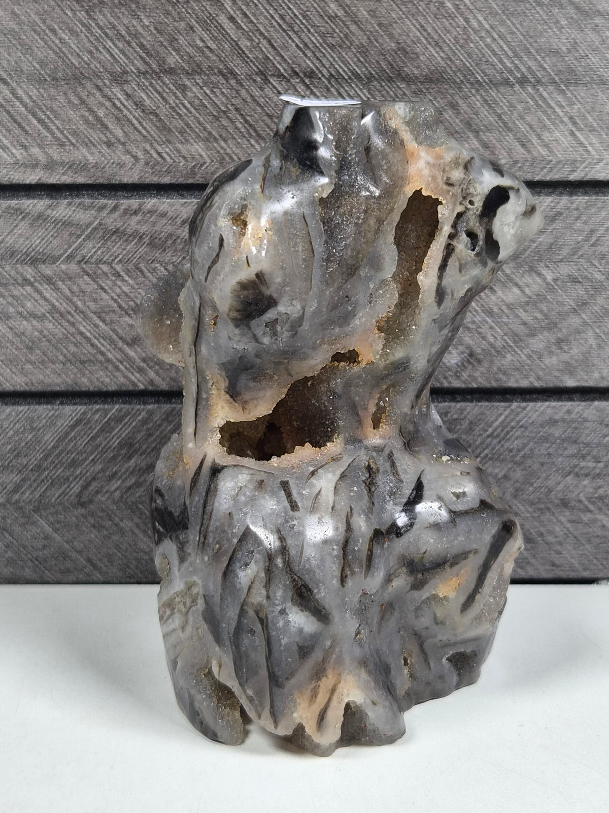 Chalcedoon mix Curvy Lady 520 gram