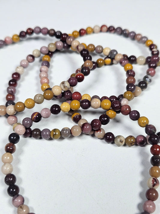 Mookaite armband 4mm