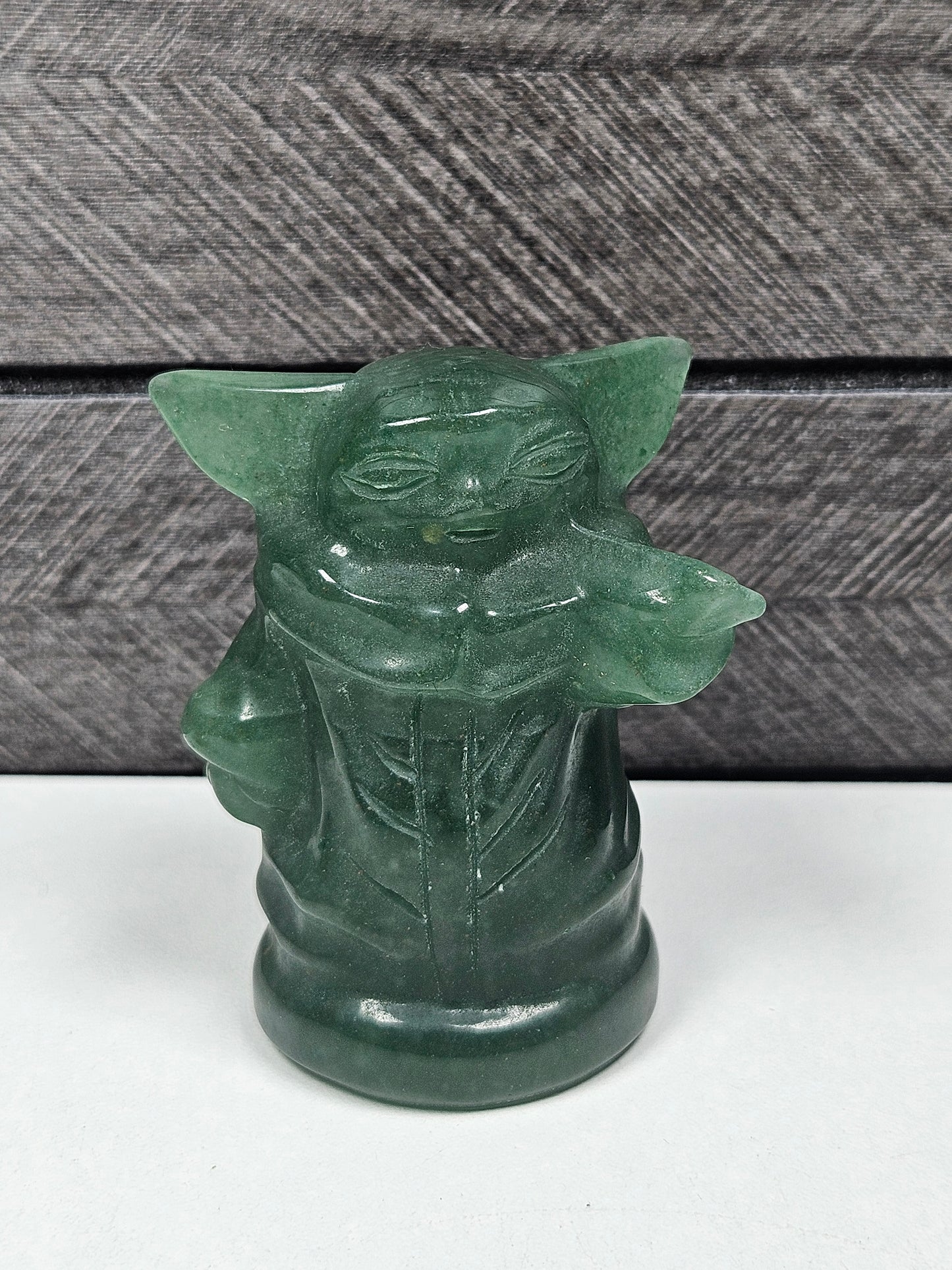 Groene aventurijn Yoda