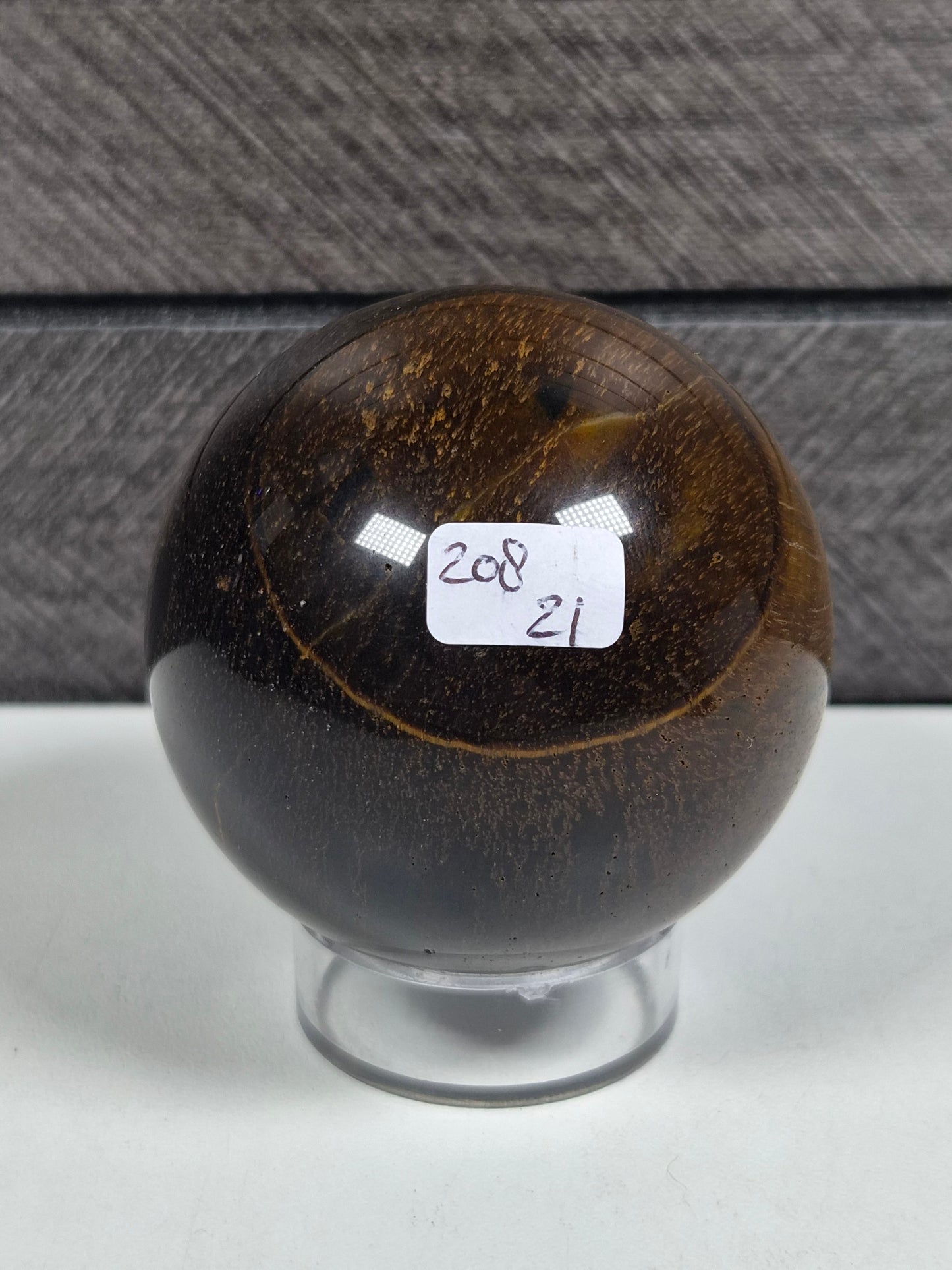Tijgeroog bol 208 gram