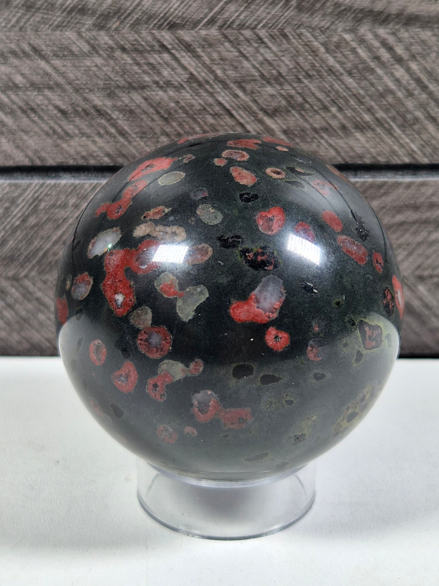 Pruimenbloesem Jaspis bol 290 gram