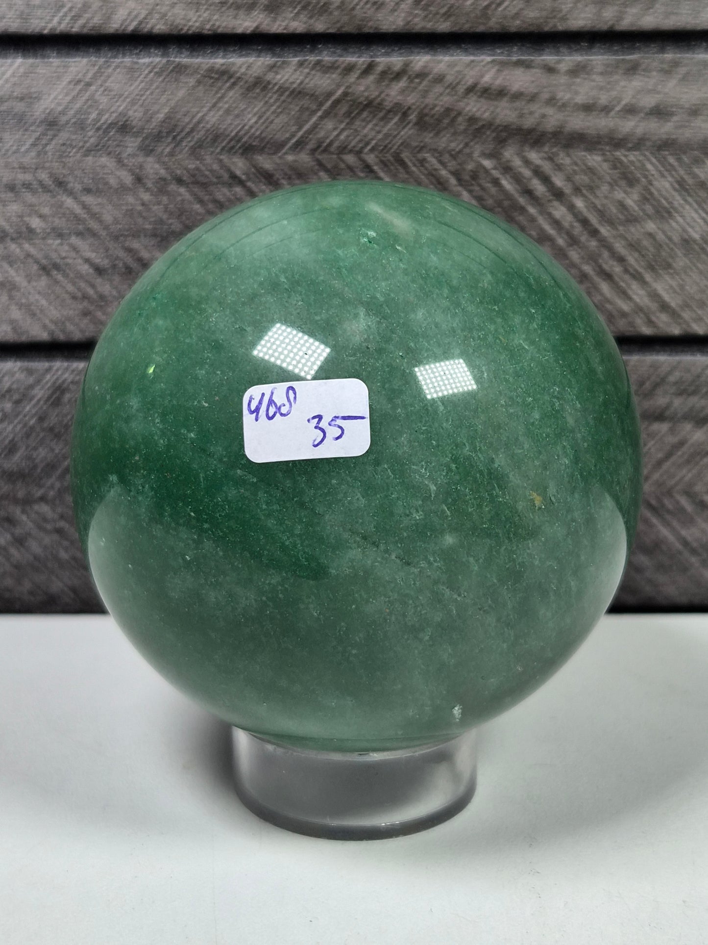 Groene aventurijn bol 468 gram