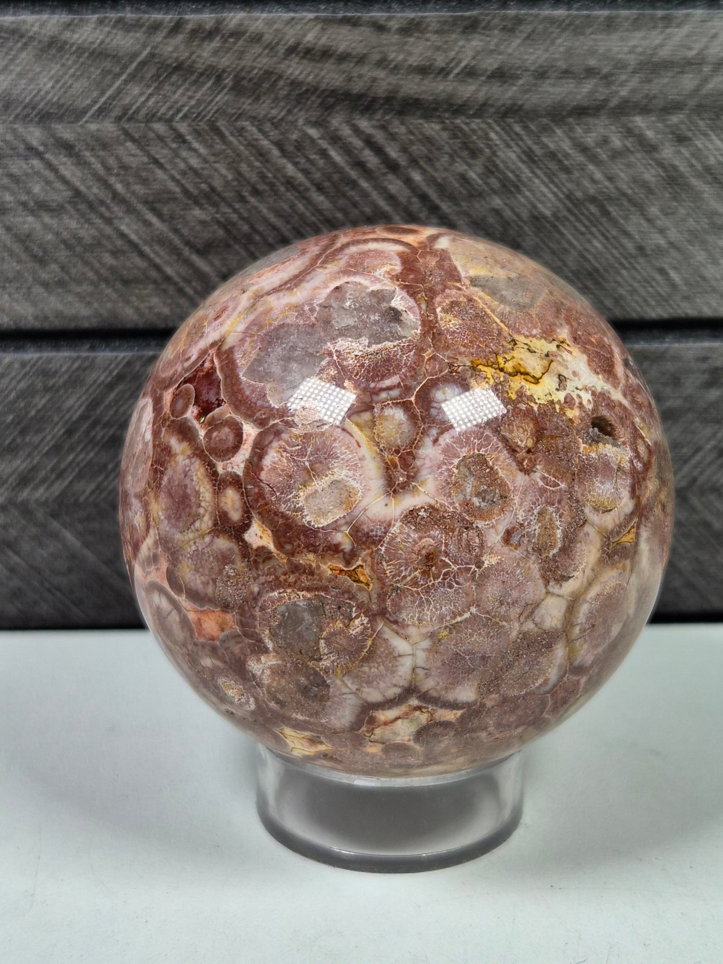 Orbiculair Indiaans Ryoliet bol 292 gram