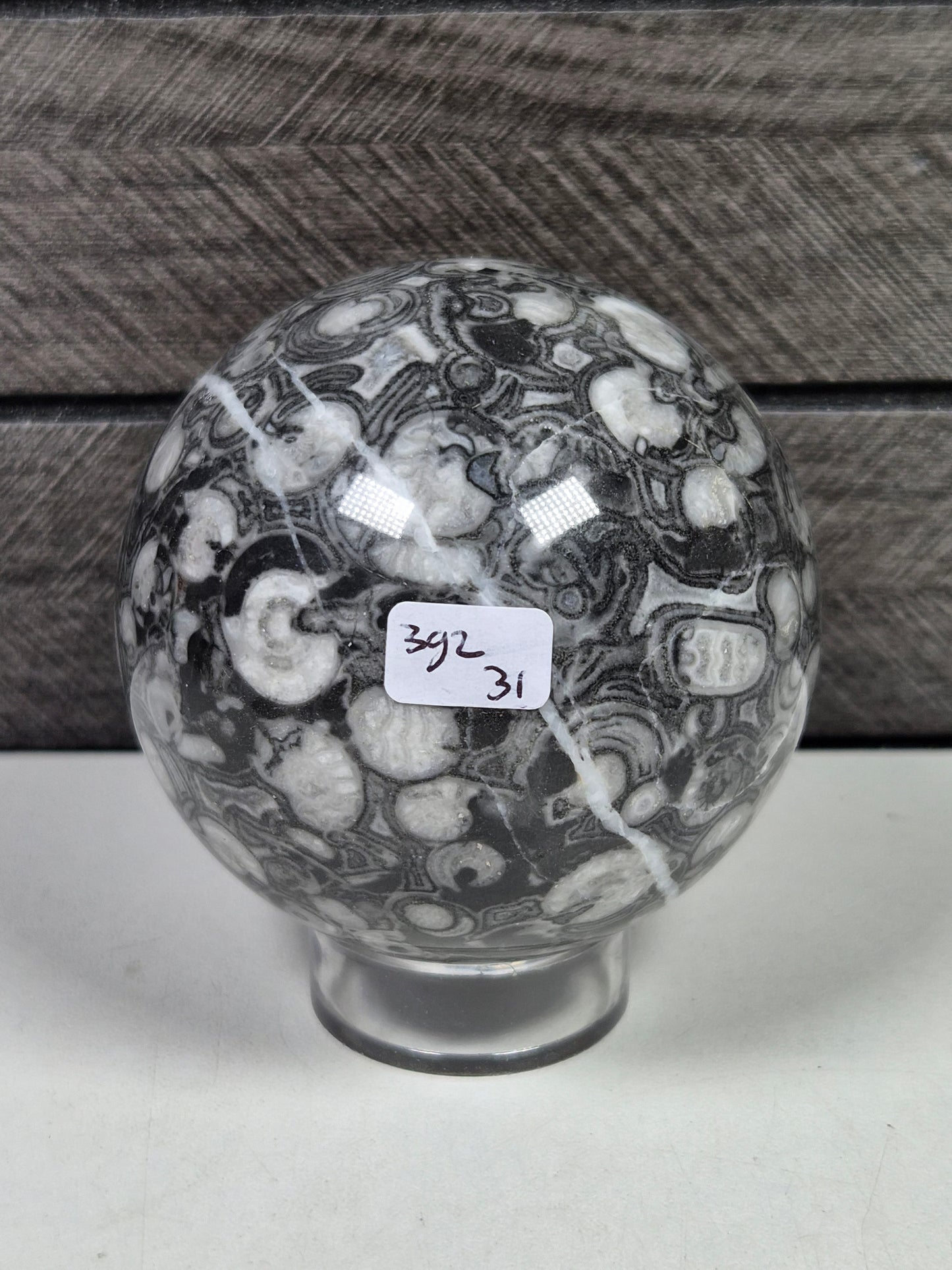 Fossiel Jaspis bol 392 gram