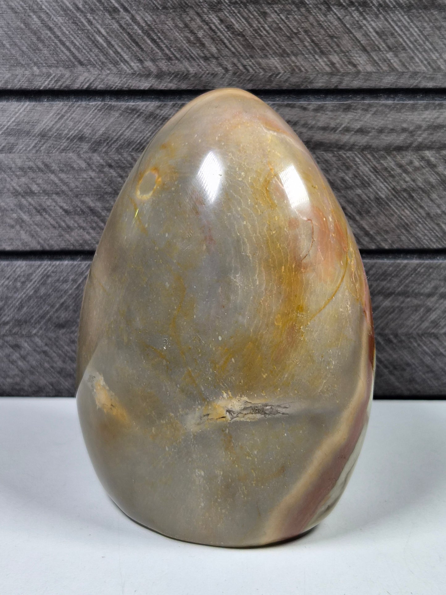 Polychroom Jaspis sculptuur 550 gram