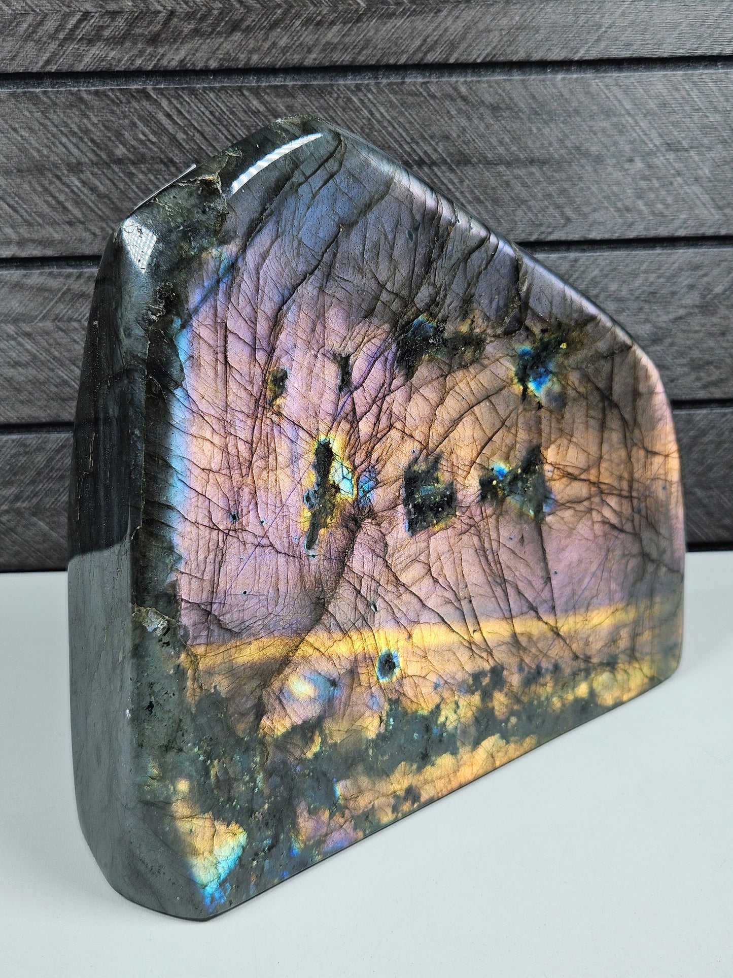 Labradoriet sculptuur 1432 gram