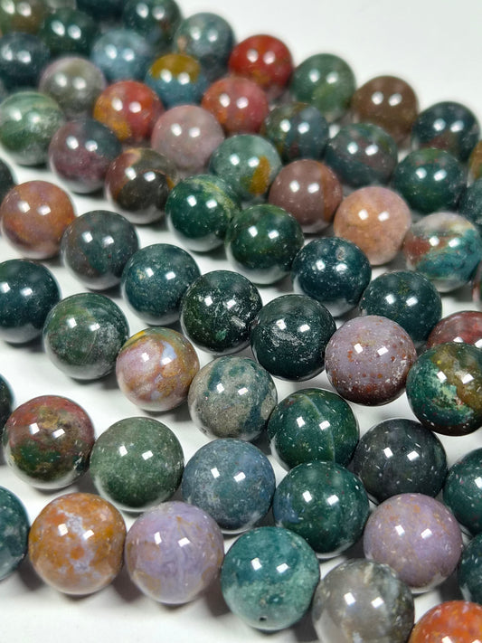 Oceaan Jaspis kralenstreng 10mm