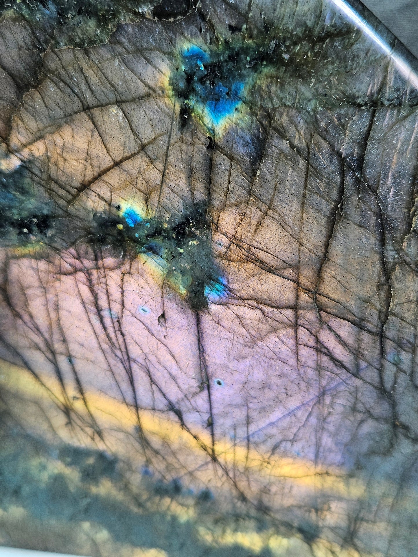 Labradoriet sculptuur 1432 gram