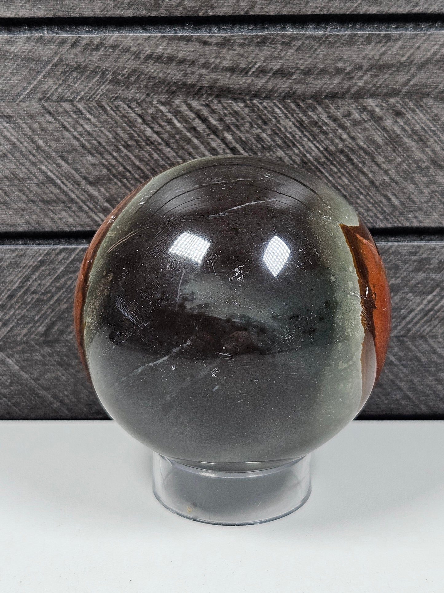 Polychroom Jaspis bol 298 gram