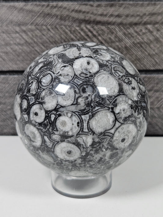 Fossiel jaspis bol 408 gram