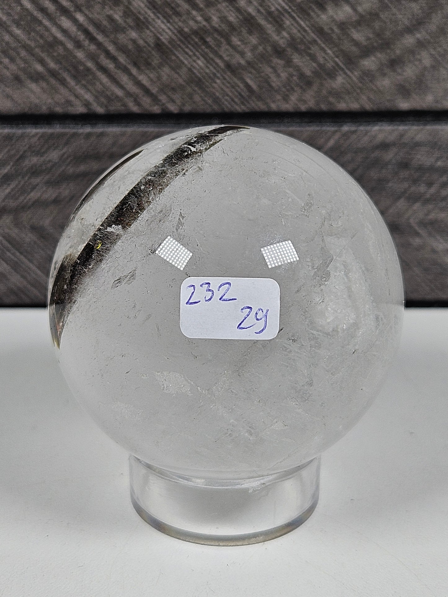 Zwarte toermalijn in kwarts 232 gram