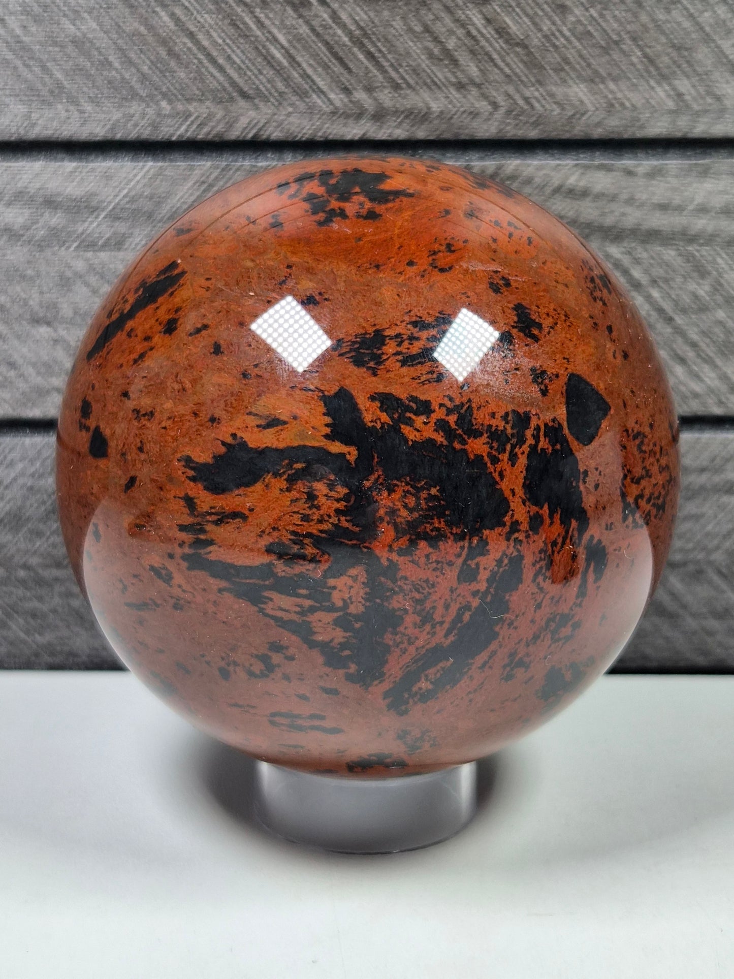 Mahonie Obsidiaan bol 742 gram
