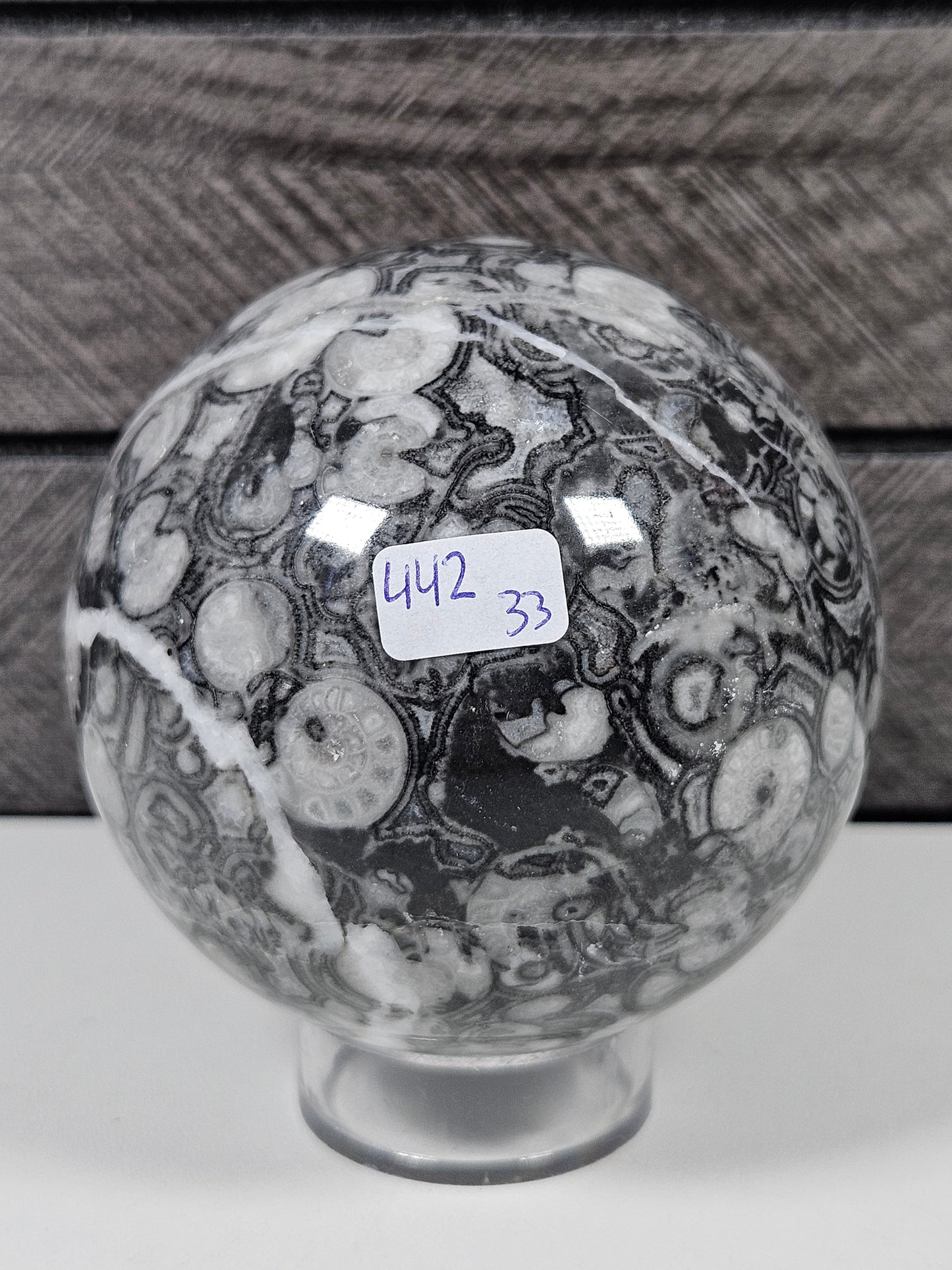 Fossiel Jaspis bol 442 gram