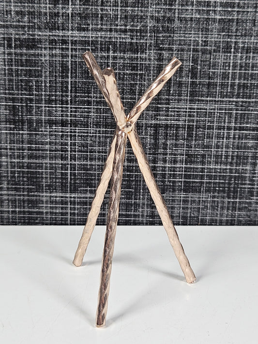 Bolhouder Driepoot rose M