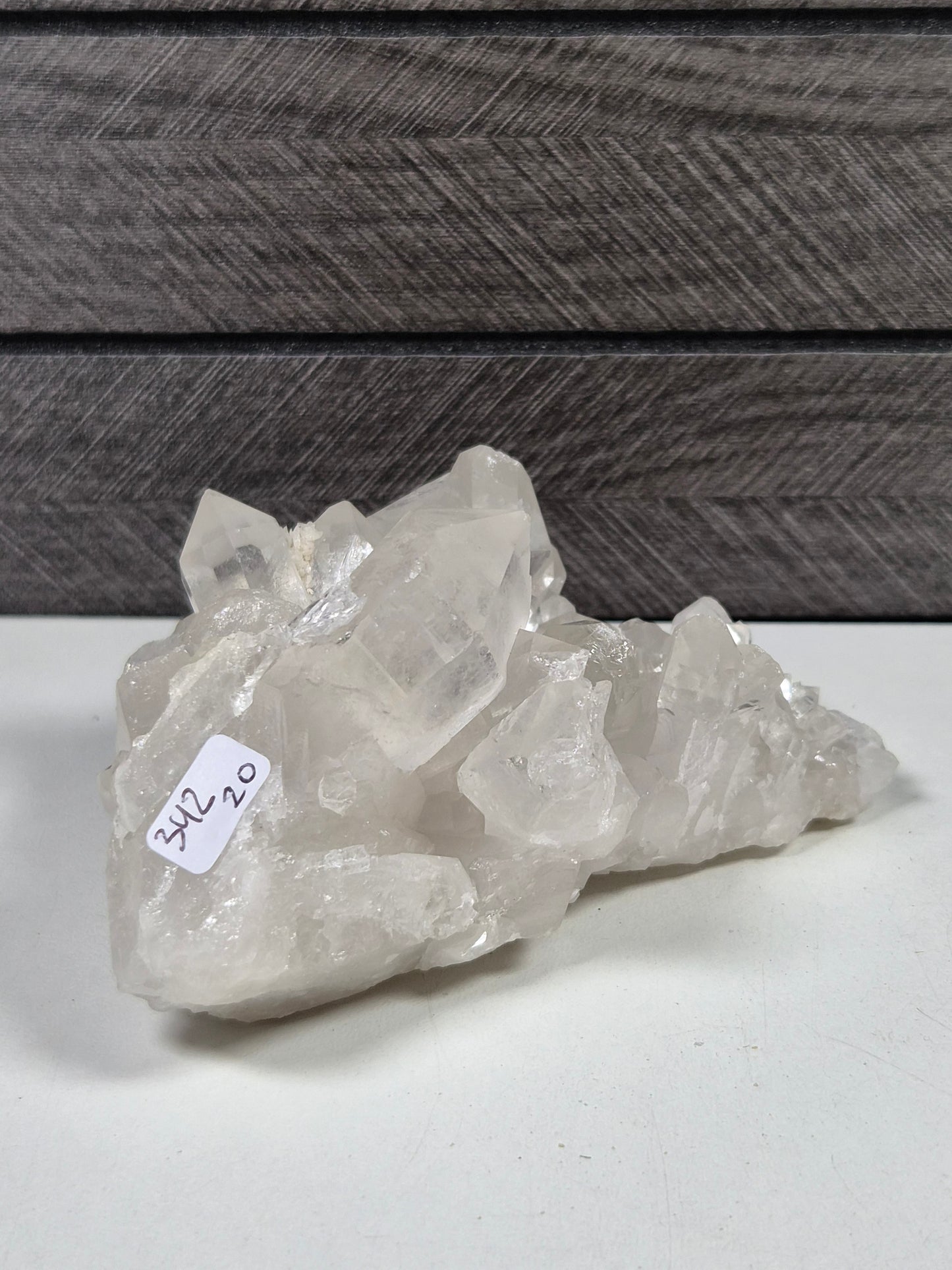 Bergkristal ruw cluster 342 gram