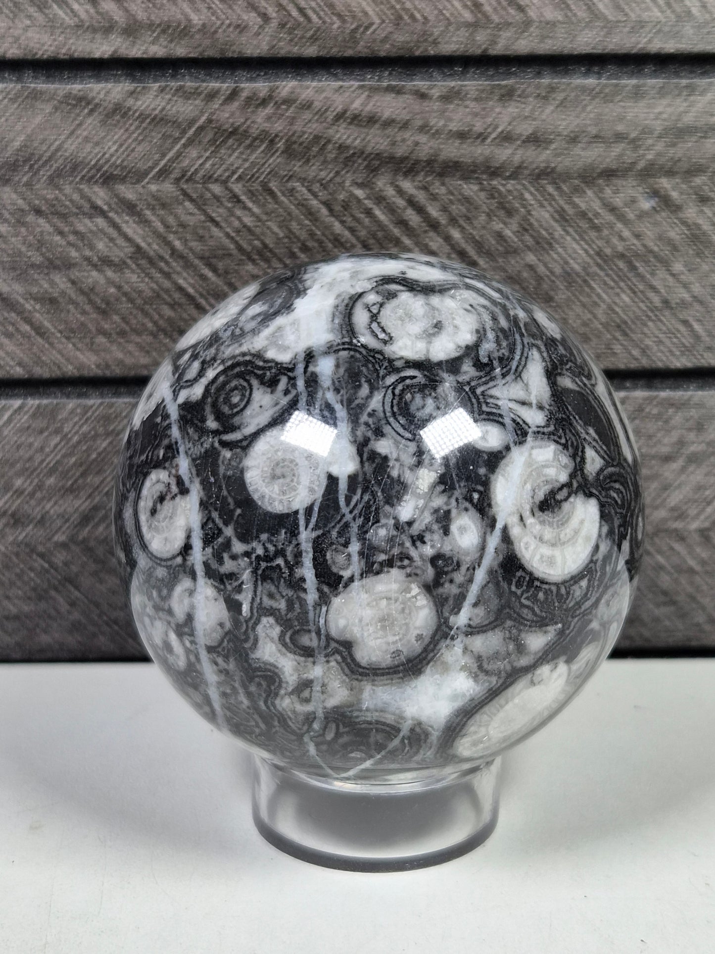 Fossiel Jaspis bol 372 gram