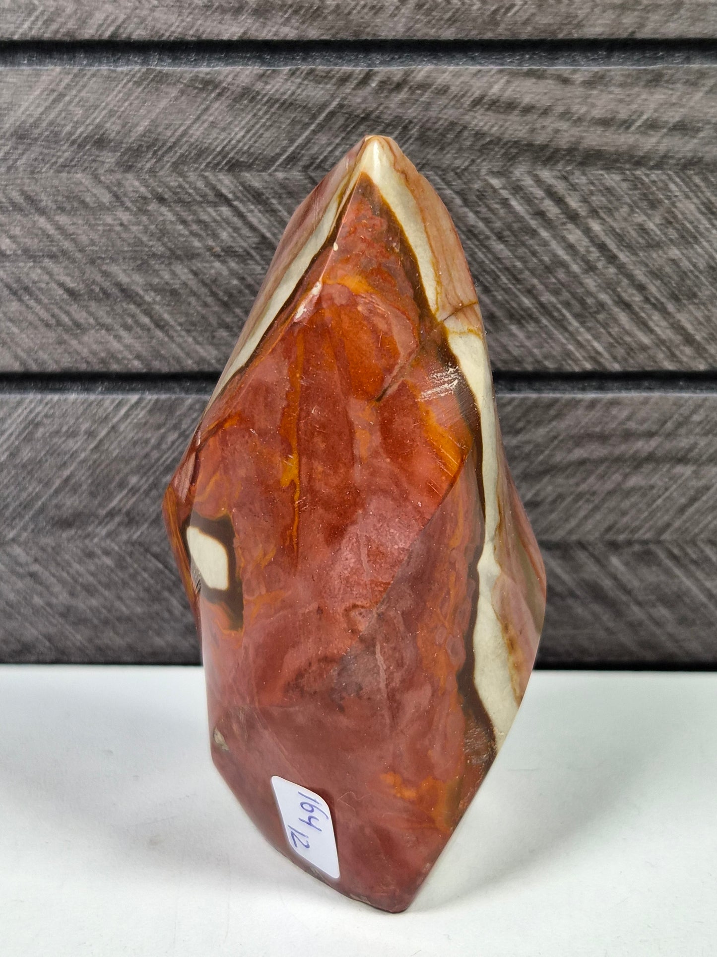 Polychroom Jaspis sculptuur 164 gram