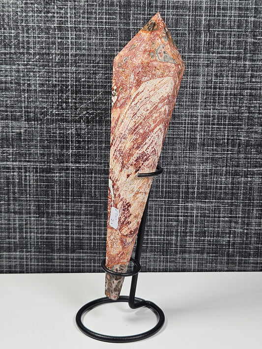 Luipaard jaspis scepter 220 gram