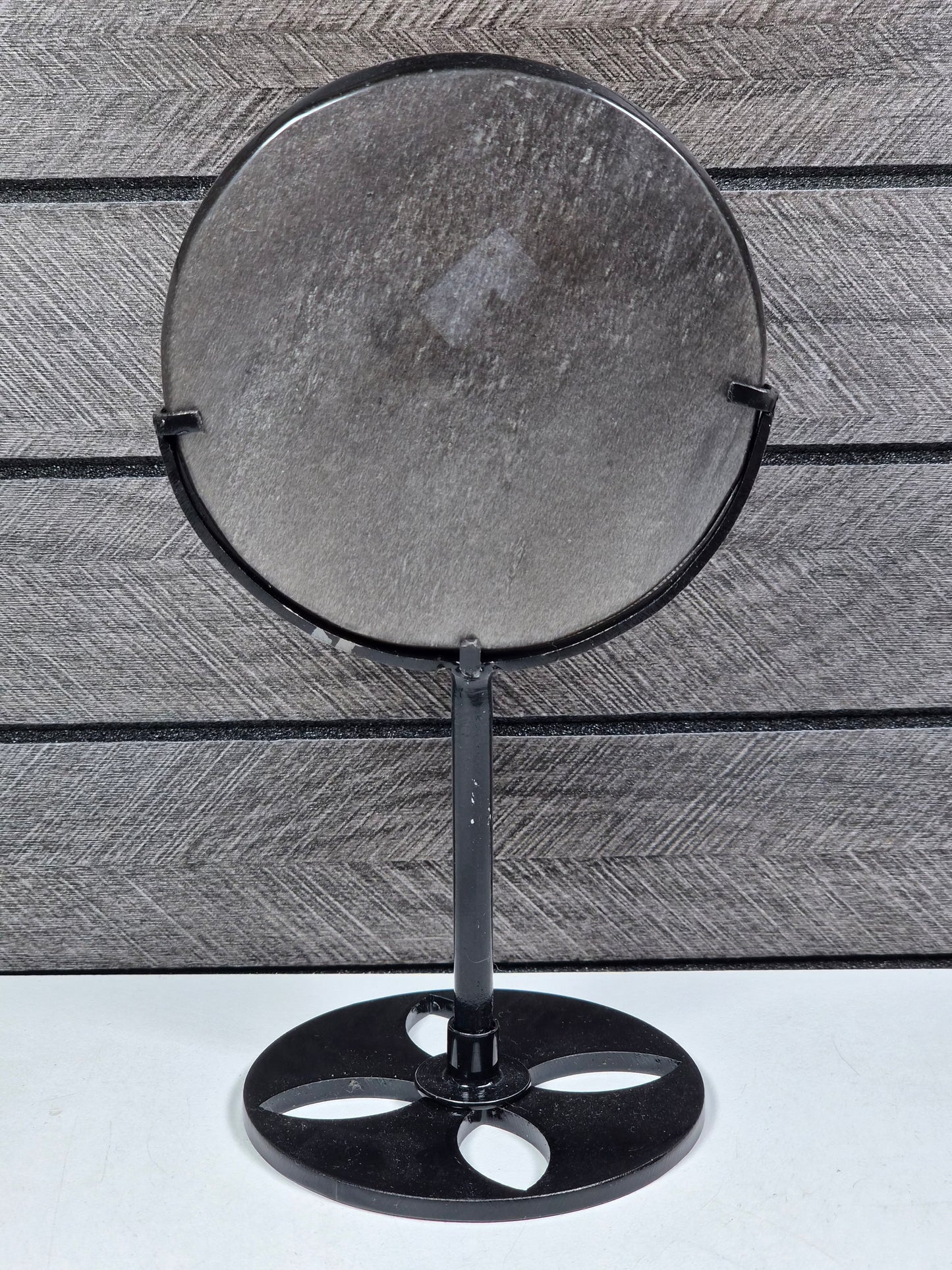 Zilver Obsidiaan Phoenix op Standaard