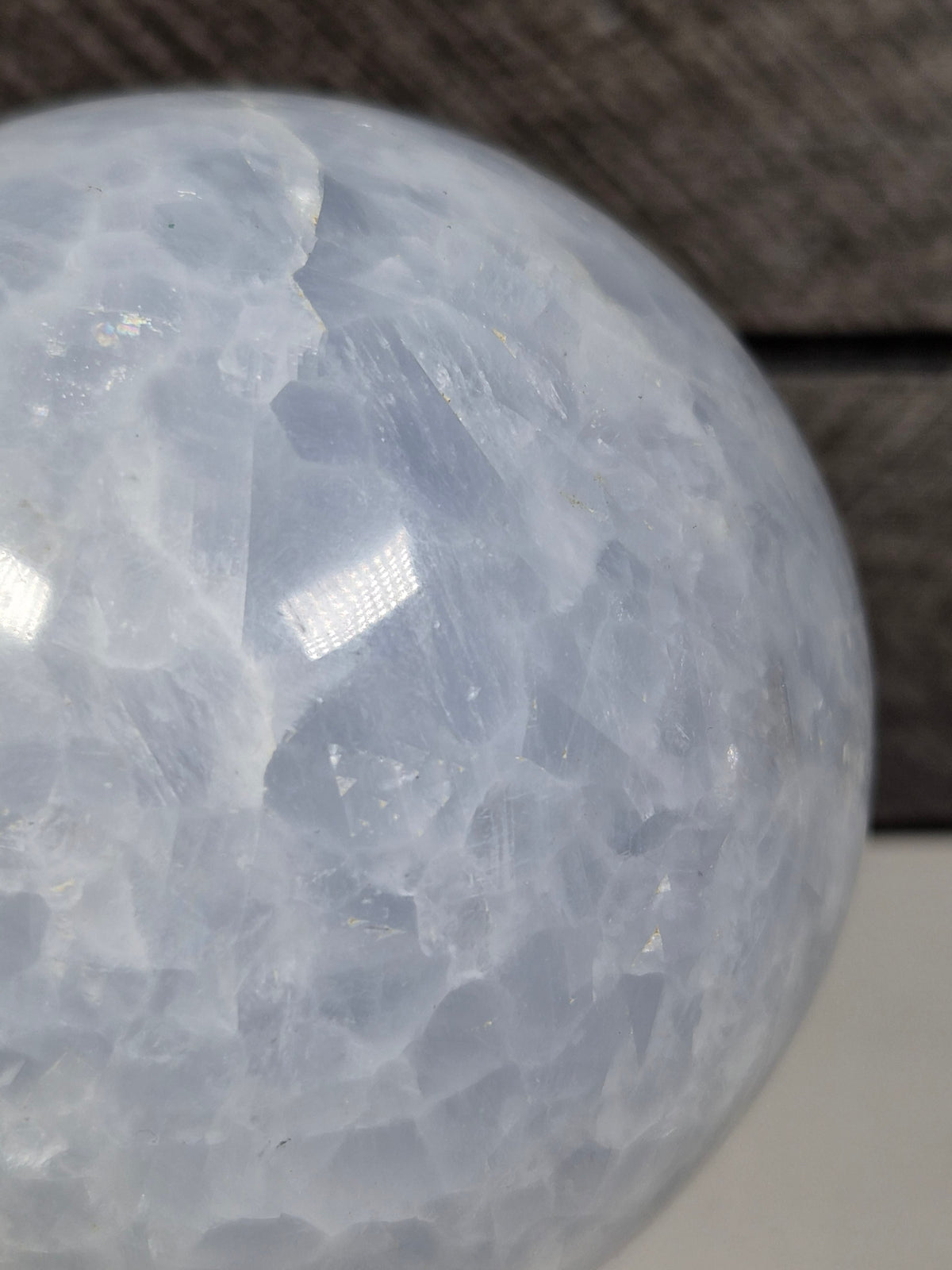 Blauwe Calciet bol 492 gram