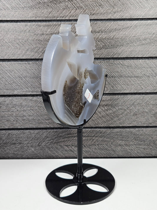 Agaat Heks met katje in de maan nr3