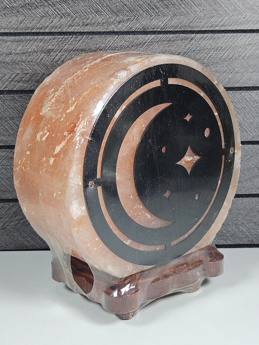 Zoutlamp Maan en Sterren