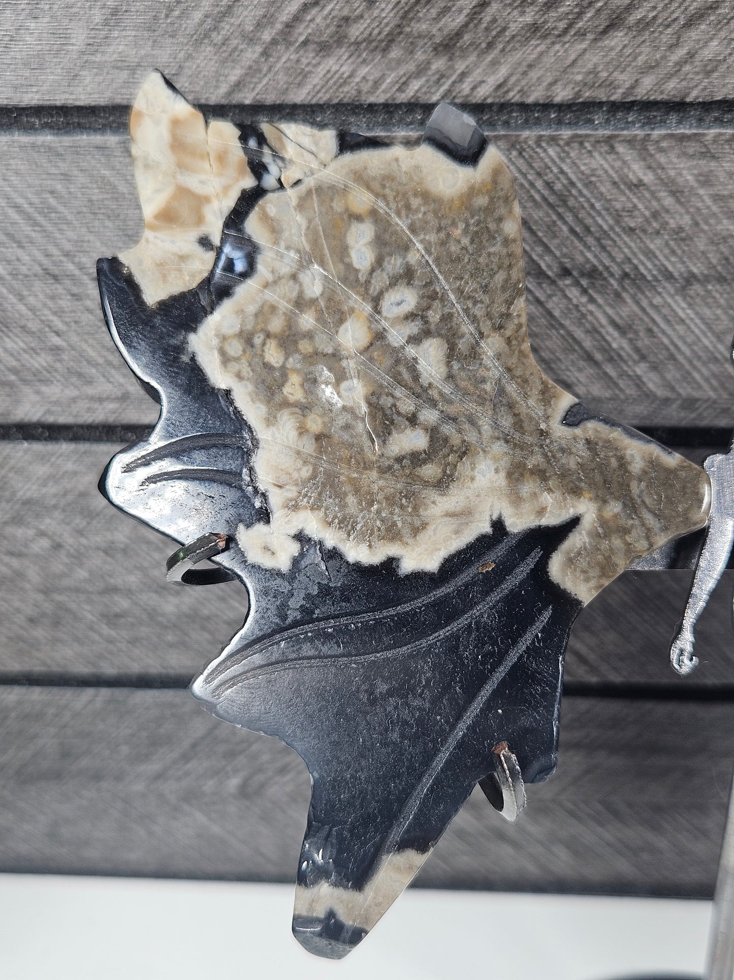 Vulkaan agaat Duivel Dame 324