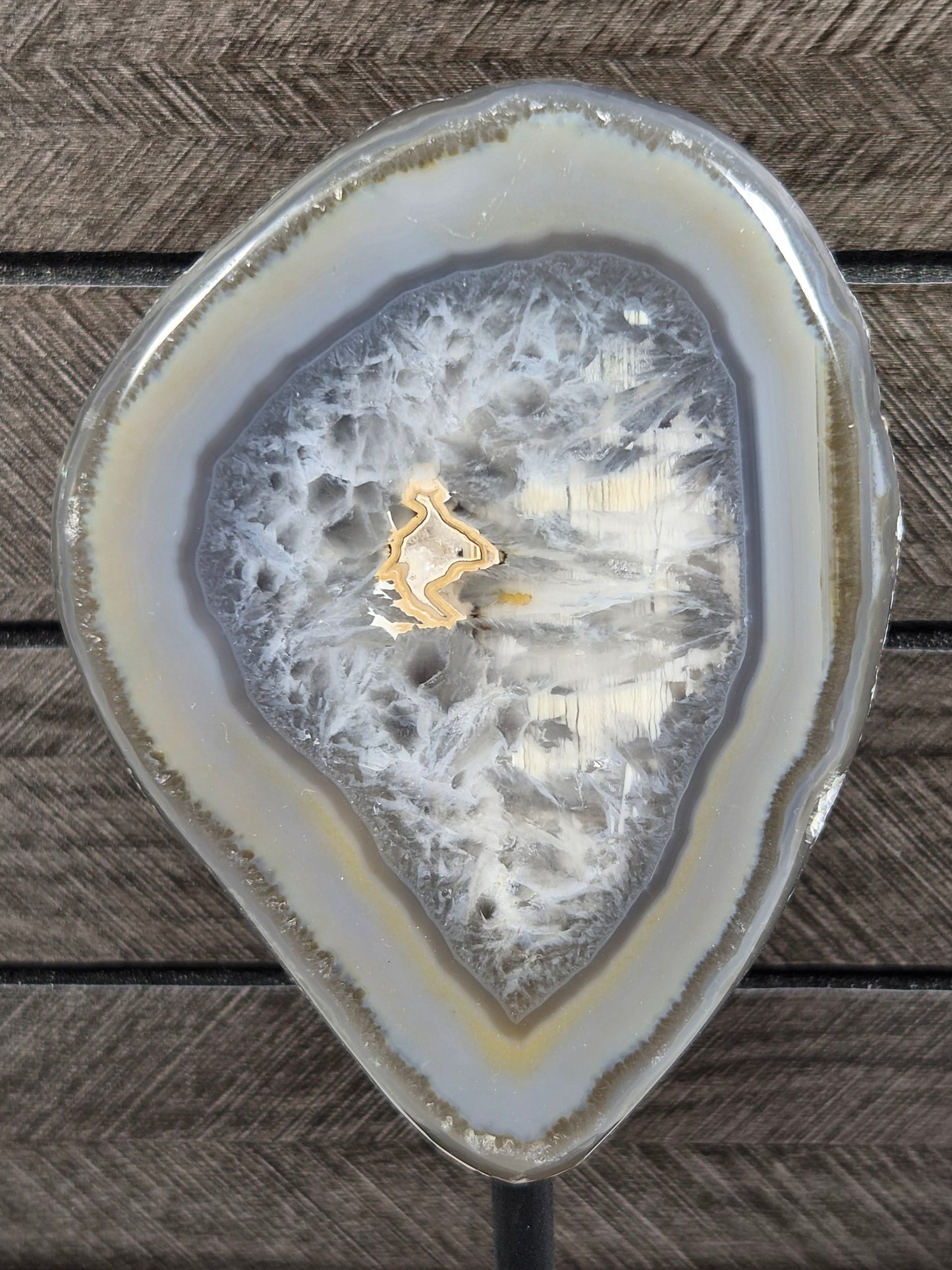 Agaat Geode op Standaard 562 gram