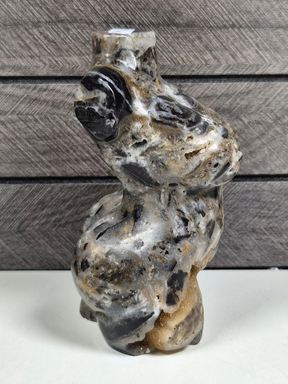 Chalcedoon mix Curvy Lady 506 gram
