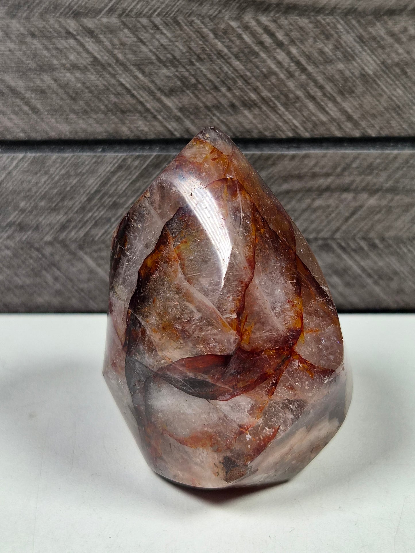 Vuurkwarts sculptuur 176 gram