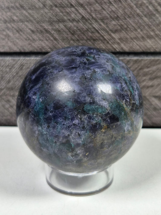 Cordieriet/Blauwe Apatiet bol 232 gram
