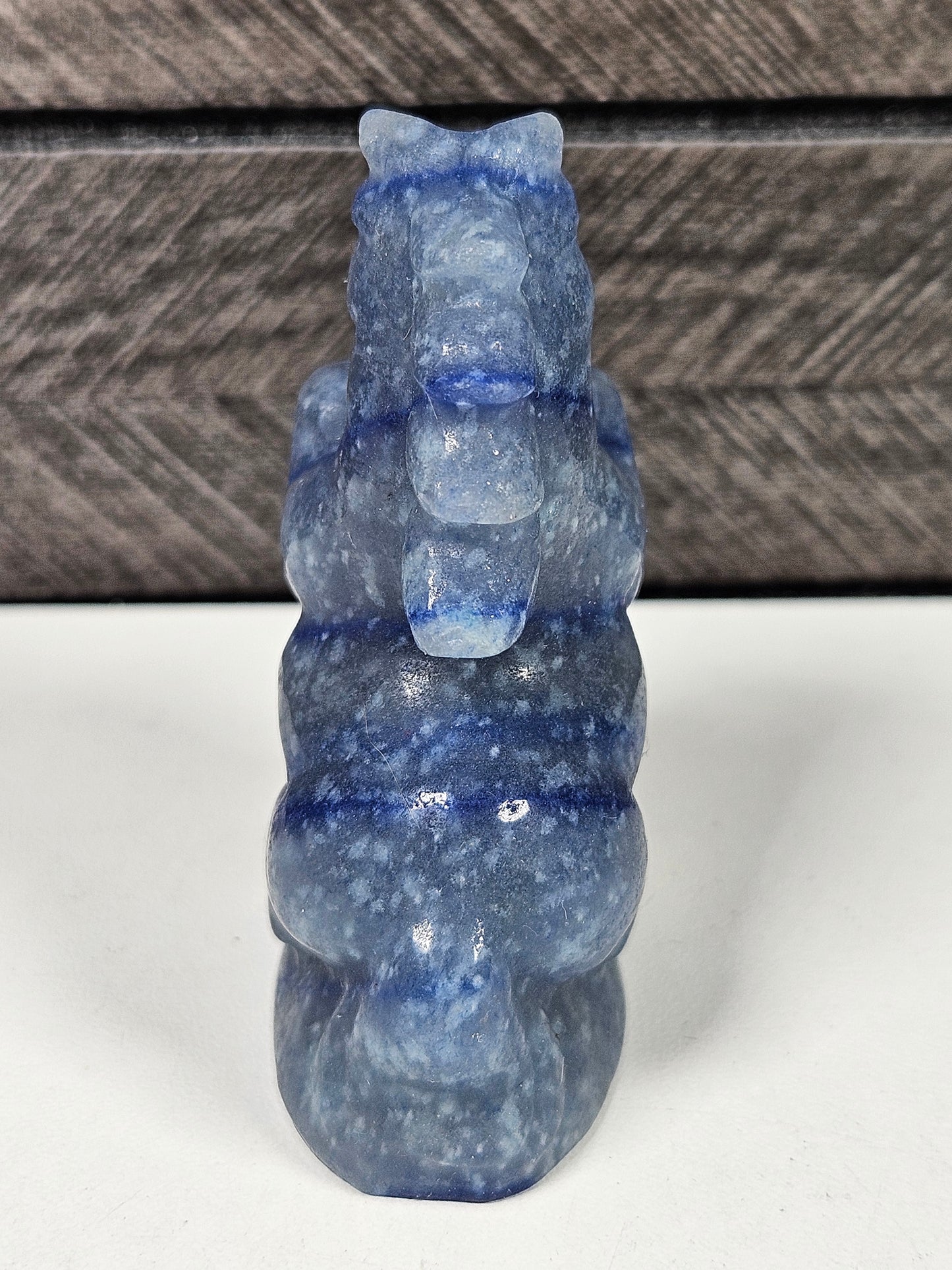 Blauwe Aventurijn Paard