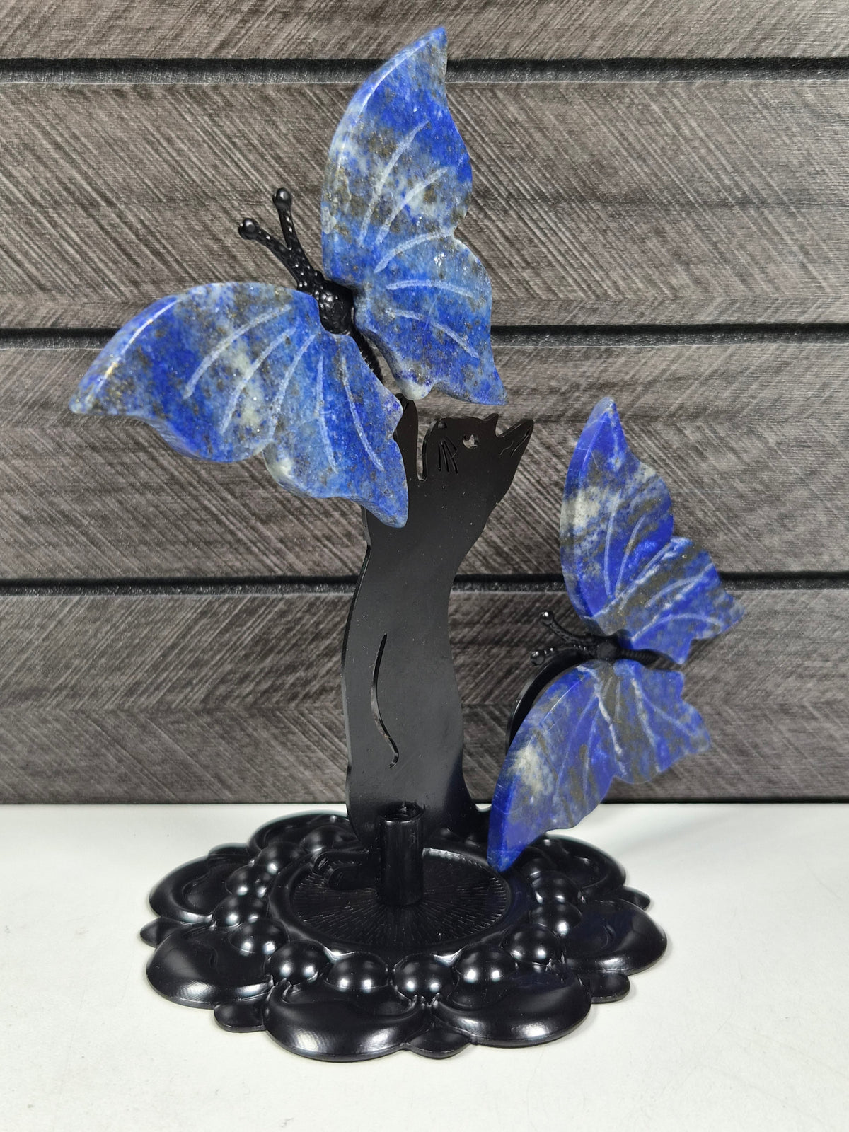 Lapis lazuli Vlinders met Kat