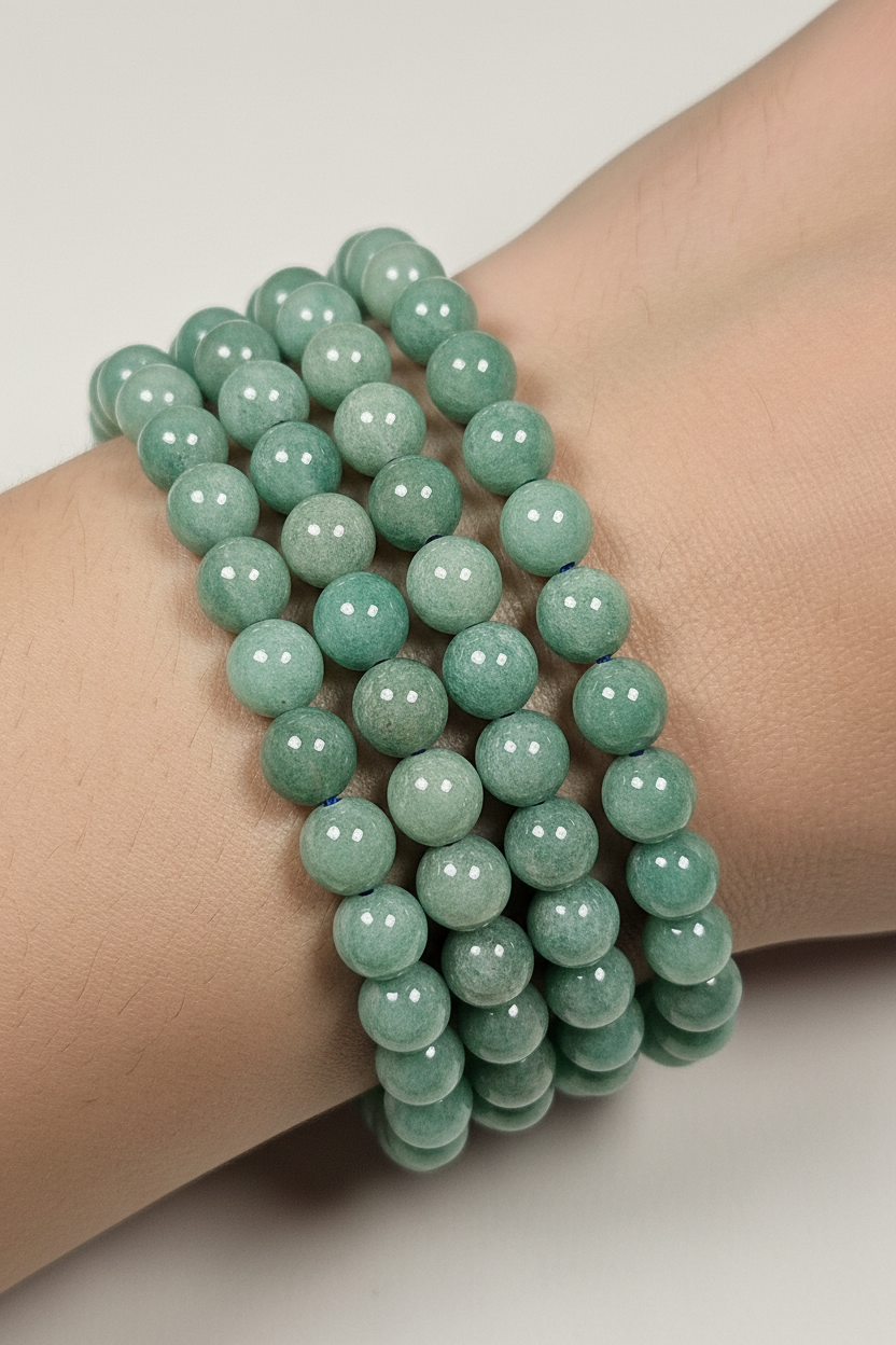 Amazoniet armband 6mm nr2