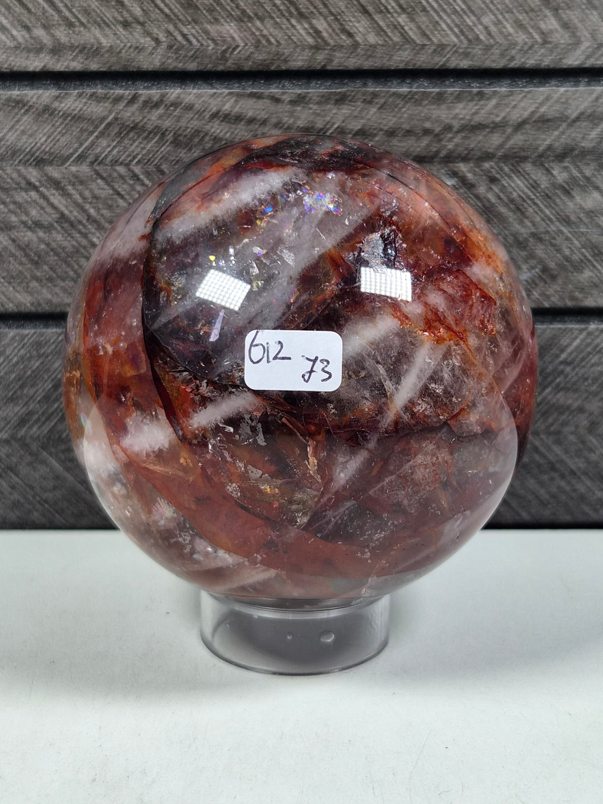 Vuurkwarts bol 612 gram